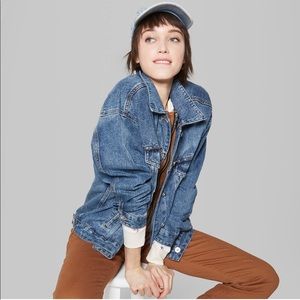 Wild Fable Denim Trucker Jacket Small